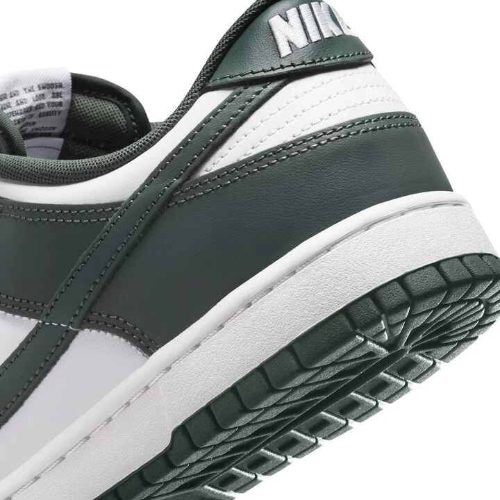 Nike Men's Dunk Low Retro Shoes in White | DV0833-111 - Image 8