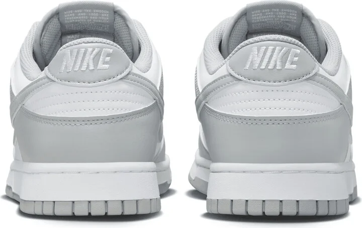 Nike Men's Dunk Low Retro Shoes in White | HF5441-105 - Image 6