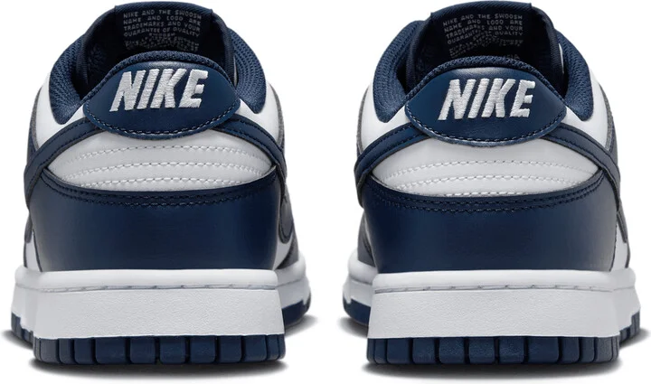 Nike Men's Dunk Low Retro Shoes in White | HF5441-107 - Image 6