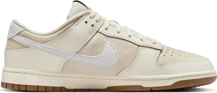 Nike Men's Dunk Low Retro Shoes in White | IB8864-211 - Image 3