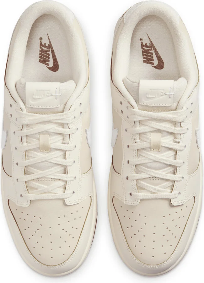 Nike Men's Dunk Low Retro Shoes in White | IB8864-211 - Image 4