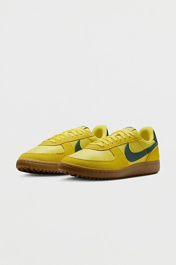 Nike Men's Field General Sneaker in Pale Ivory/Safety Orange - Image 4