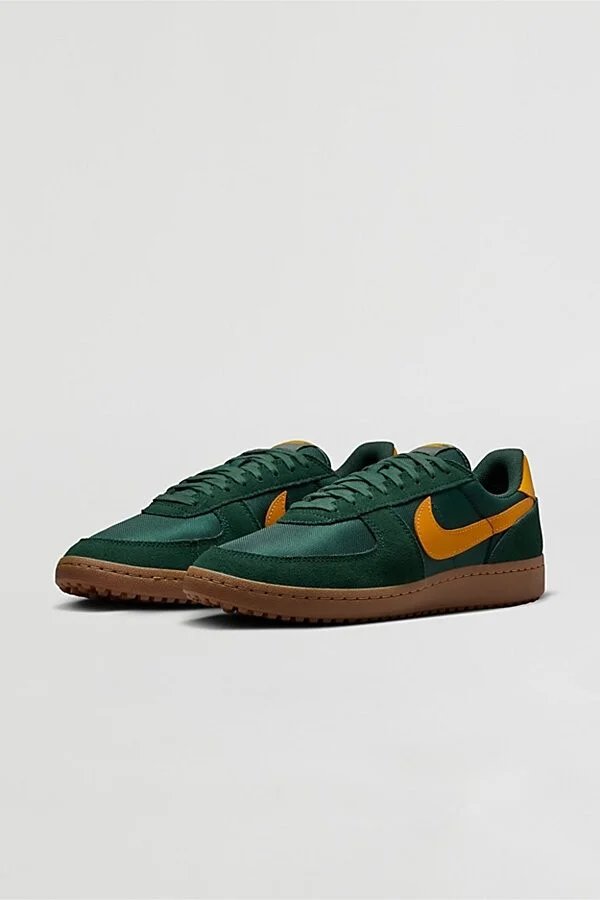Nike Men's Field General Sneaker in Pale Ivory/Safety Orange - Image 6