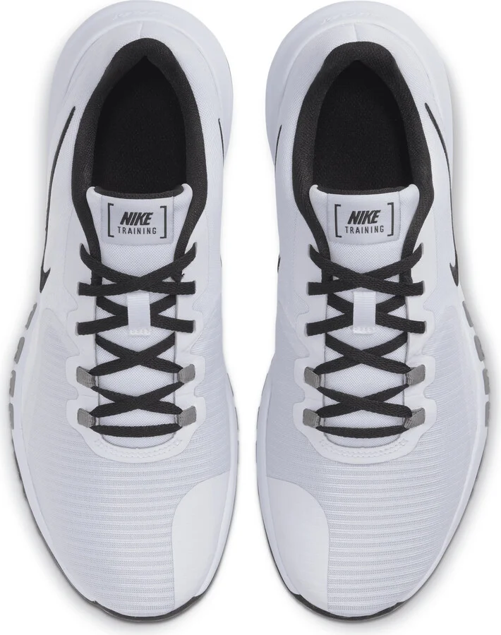 Nike Men's Flex Control 4 Workout Shoes in White | CD0197-100 - Image 4
