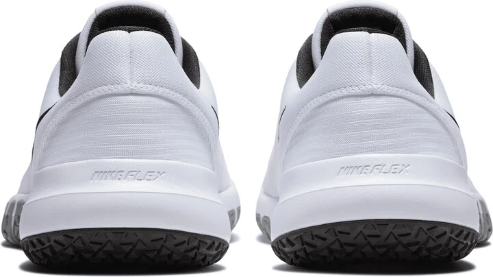 Nike Men's Flex Control 4 Workout Shoes in White | CD0197-100 - Image 6