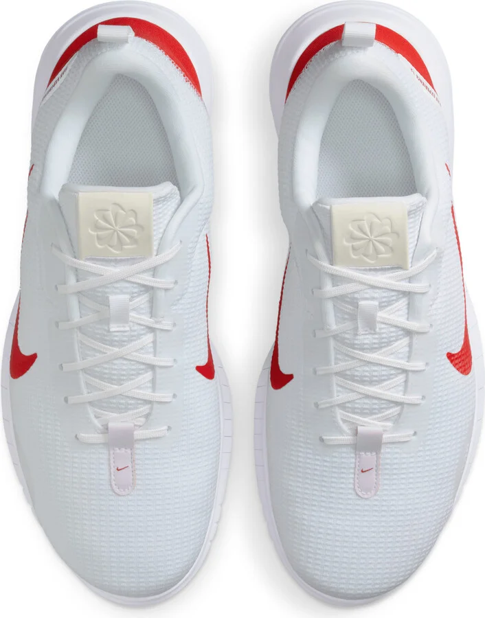 Nike Men's Flex Experience Run 12 Road Running Shoes (Extra Wide) in White | DV0744-102 - Image 4