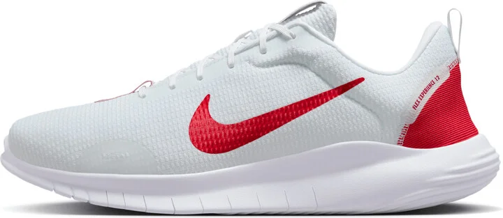 Nike Men's Flex Experience Run 12 Road Running Shoes (Extra Wide) in White | DV0744-102