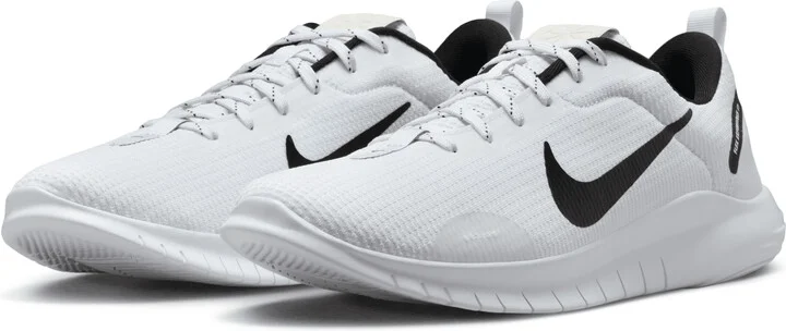Nike Men's Flex Experience Run 12 Road Running Shoes in White | DV0740-101 - Image 5