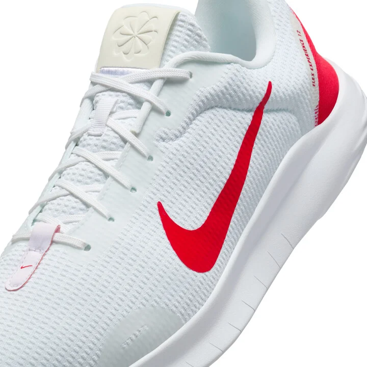 Nike Men's Flex Experience Run 12 Road Running Shoes in White | DV0740-102 - Image 7