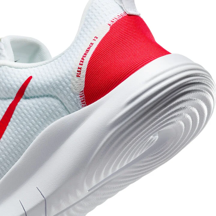 Nike Men's Flex Experience Run 12 Road Running Shoes in White | DV0740-102 - Image 8
