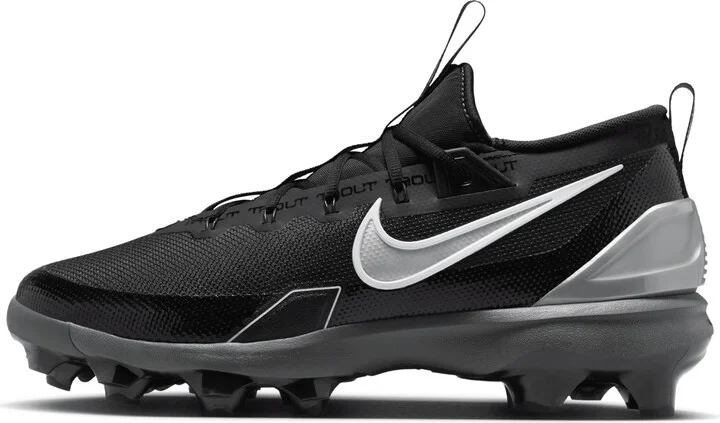 Nike Men's Force Trout 9 Elite MCS Baseball Cleats in Black | FZ0884-001