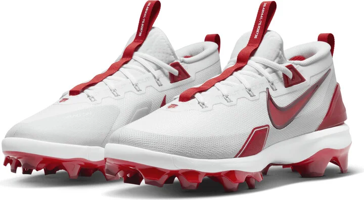 Nike Men's Force Trout 9 Elite MCS Baseball Cleats in White | FZ0884-101 - Image 5