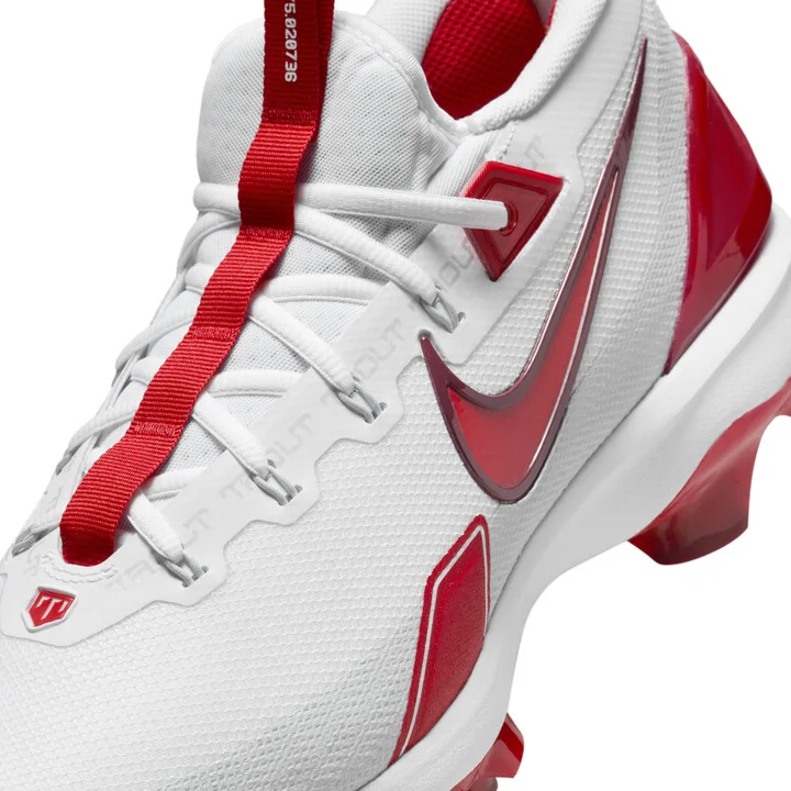 Nike Men's Force Trout 9 Elite MCS Baseball Cleats in White | FZ0884-101 - Image 8