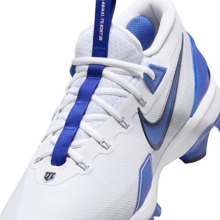 Nike Men's Force Trout 9 Elite MCS Baseball Cleats in White | FZ0884-105 - Image 8