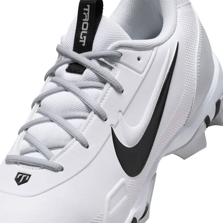 Nike Men's Force Trout 9 Keystone Baseball Cleats in White | FB9728-102 - Image 8