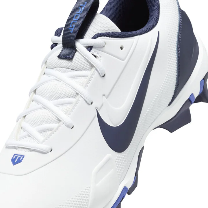 Nike Men's Force Trout 9 Keystone Baseball Cleats in White | FB9728-103 - Image 8