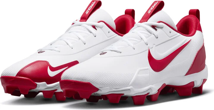 Nike Men's Force Trout 9 Keystone Baseball Cleats in White | FB9728-104 - Image 5