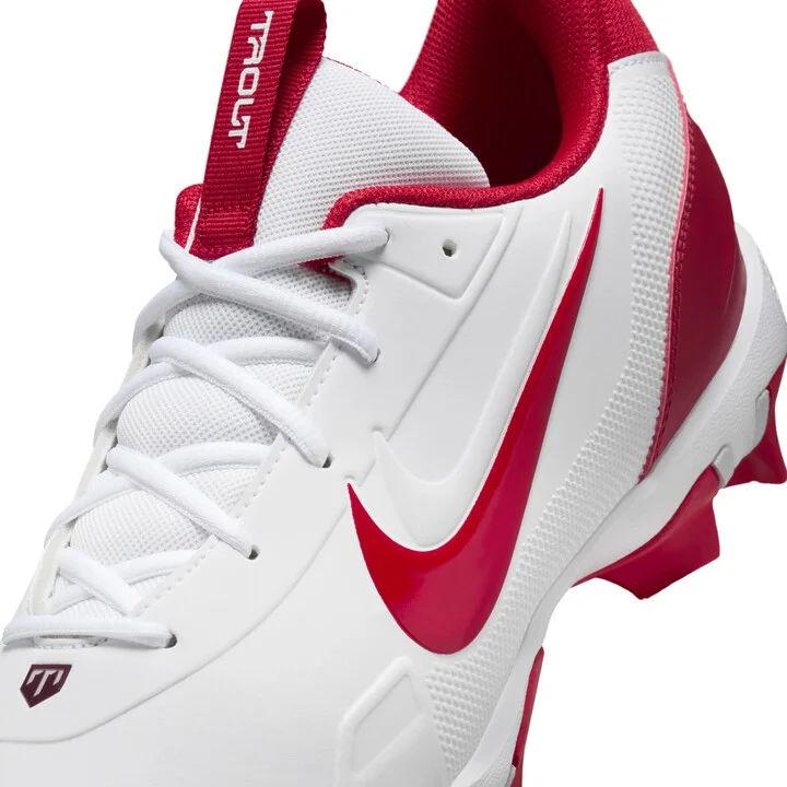Nike Men's Force Trout 9 Keystone Baseball Cleats in White | FB9728-104 - Image 8
