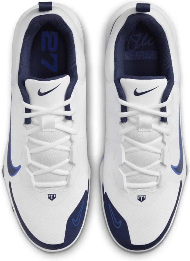 Nike Men's Force Trout 9 Pro MCS Baseball Cleats in White | FZ0915-103 - Image 4