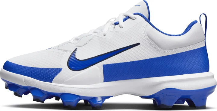 Nike Men's Force Trout 9 Pro MCS Baseball Cleats in White | FZ0915-105