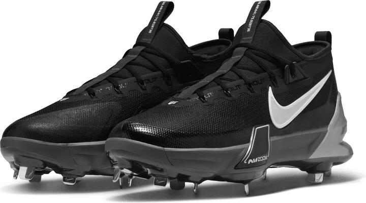 Nike Men's Force Zoom Trout 9 Elite Baseball Cleats in Black | FB2906-003 - Image 5