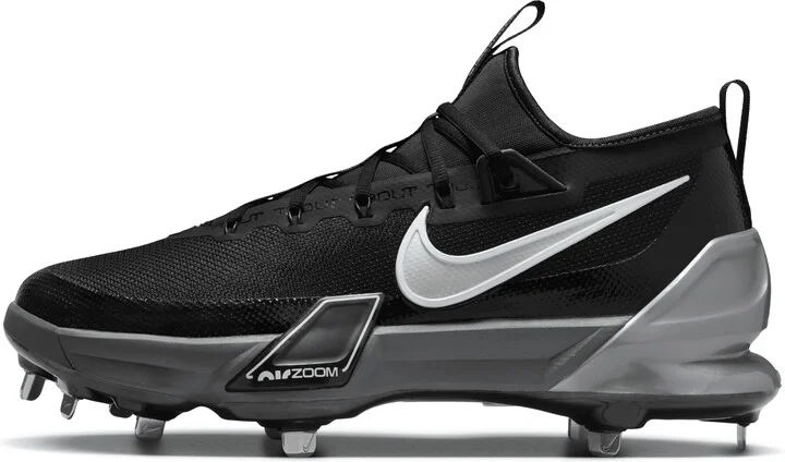 Nike Men's Force Zoom Trout 9 Elite Baseball Cleats in Black | FB2906-003
