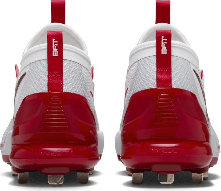 Nike Men's Force Zoom Trout 9 Elite Baseball Cleats in White | FB2906-101 - Image 6