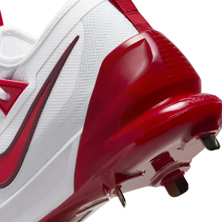 Nike Men's Force Zoom Trout 9 Elite Baseball Cleats in White | FB2906-101 - Image 9