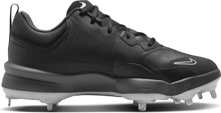 Nike Men's Force Zoom Trout 9 Pro Baseball Cleats in Black | FB2907-003 - Image 3