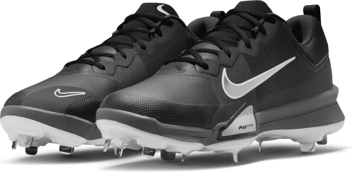 Nike Men's Force Zoom Trout 9 Pro Baseball Cleats in Black | FB2907-003 - Image 5