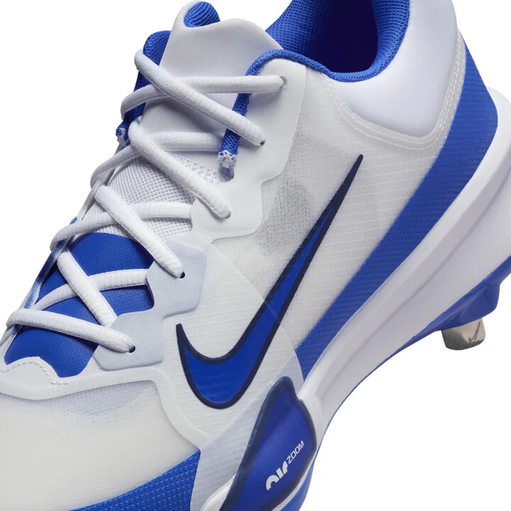 Nike Men's Force Zoom Trout 9 Pro Baseball Cleats in White | FB2907-101 - Image 8