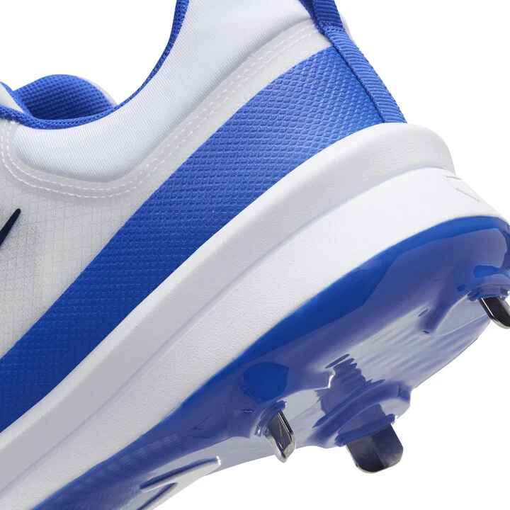 Nike Men's Force Zoom Trout 9 Pro Baseball Cleats in White | FB2907-101 - Image 9
