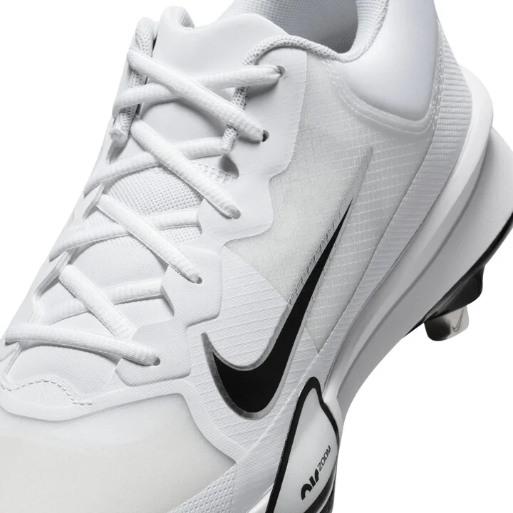 Nike Men's Force Zoom Trout 9 Pro Baseball Cleats in White | FB2907-102 - Image 8