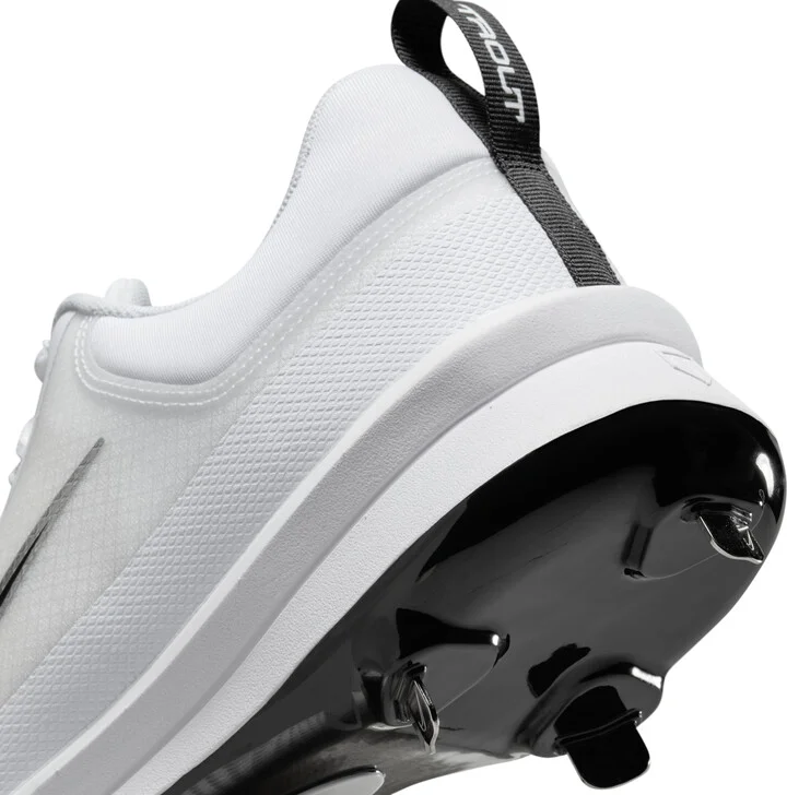 Nike Men's Force Zoom Trout 9 Pro Baseball Cleats in White | FB2907-102 - Image 9