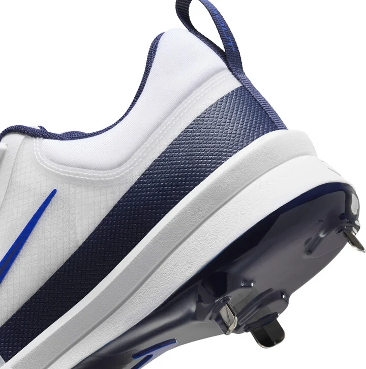 Nike Men's Force Zoom Trout 9 Pro Baseball Cleats in White | FB2907-103 - Image 9