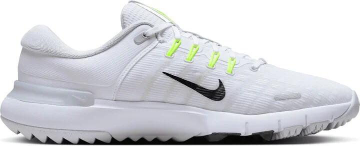 Nike Men's Free Golf NN Golf Shoes in White | FN0332-101 - Image 3