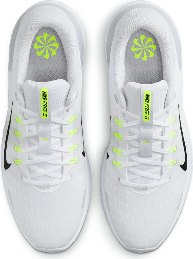 Nike Men's Free Golf NN Golf Shoes in White | FN0332-101 - Image 4