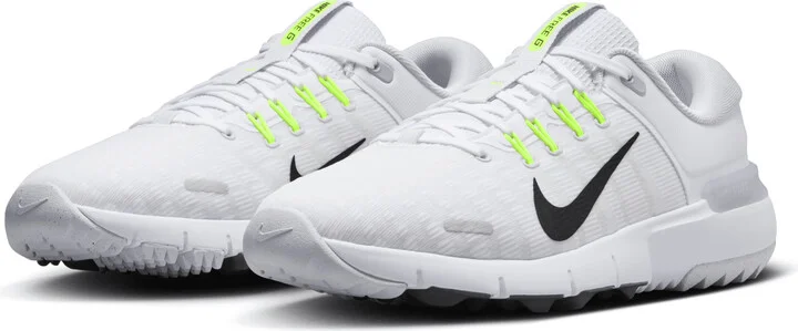 Nike Men's Free Golf NN Golf Shoes in White | FN0332-101 - Image 5