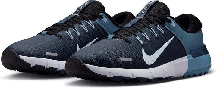 Nike Men's Free Golf NN Golf Shoes (Wide) in Blue | FQ7875-401 - Image 5