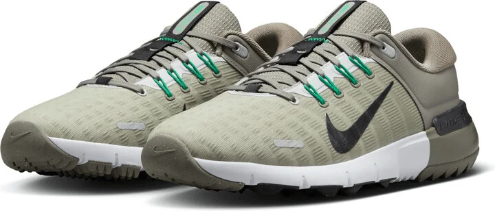 Nike Men's Free Golf NN Golf Shoes (Wide) in Green | FQ7875-300 - Image 5