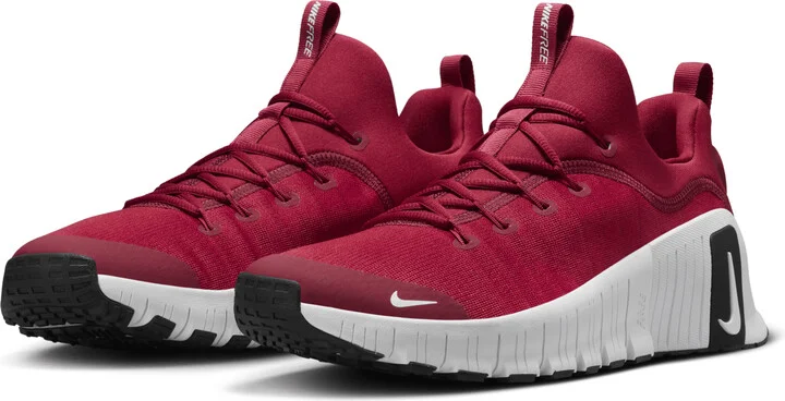 Nike Men's Free Metcon 6 Workout Shoes in Red | HM3754-602 - Image 5