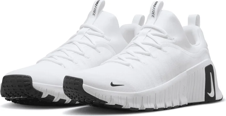 Nike Men's Free Metcon 6 Workout Shoes in White | FJ7127-101 - Image 5