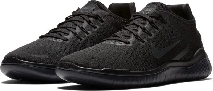 Nike Men's Free Run 201 Road Running Shoes in Black | 942836-002 - Image 5
