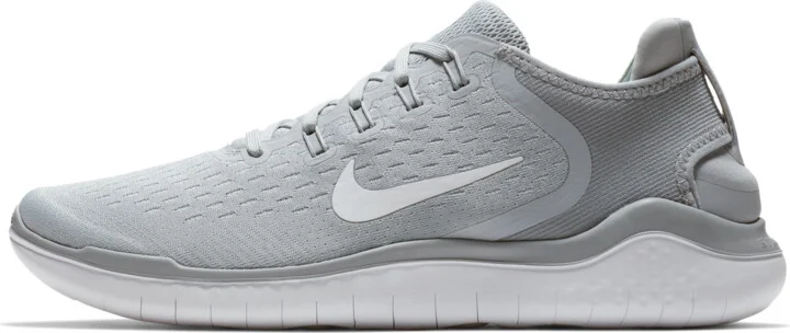 Nike Men's Free Run 2018 Road Running Shoes in Grey | 942836-003 - Image 3