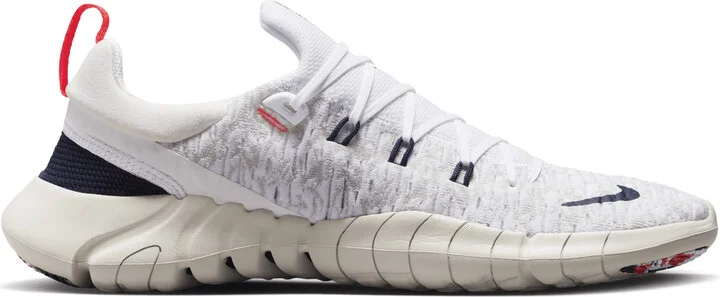 Nike Men's Free Run 5.0 Road Running Shoes in White | CZ1884-103 - Image 3