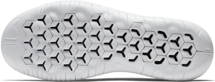 Nike Men's Free Run Flyknit 2018 Road Running Shoes in White | 942838-101 - Image 2