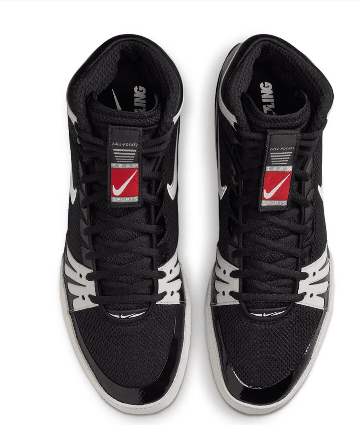 Nike Men's Freek Wrestling Shoes in Black | 316403-011 - Image 4