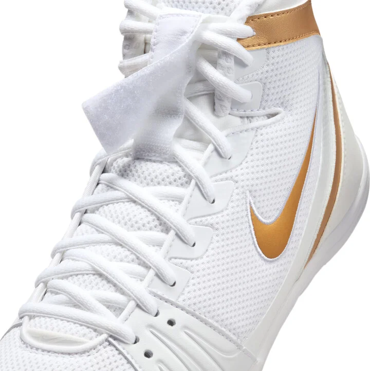 Nike Men's Freek Wrestling Shoes in White | 316403-100 - Image 7