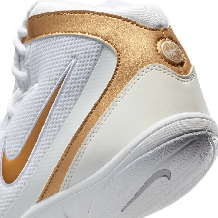 Nike Men's Freek Wrestling Shoes in White | 316403-100 - Image 8