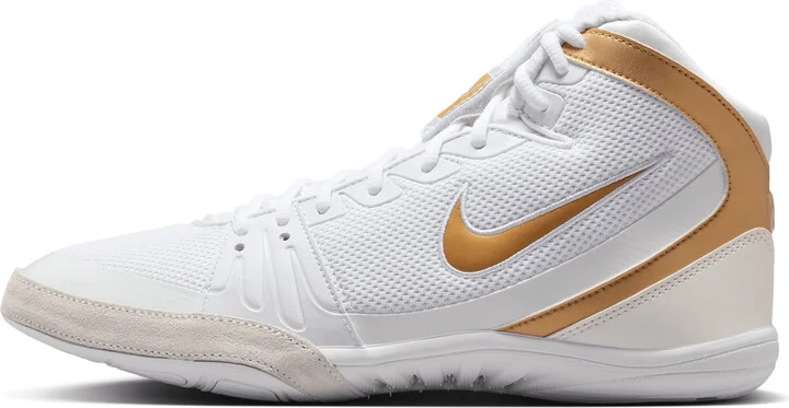 Nike Men's Freek Wrestling Shoes in White | 316403-100